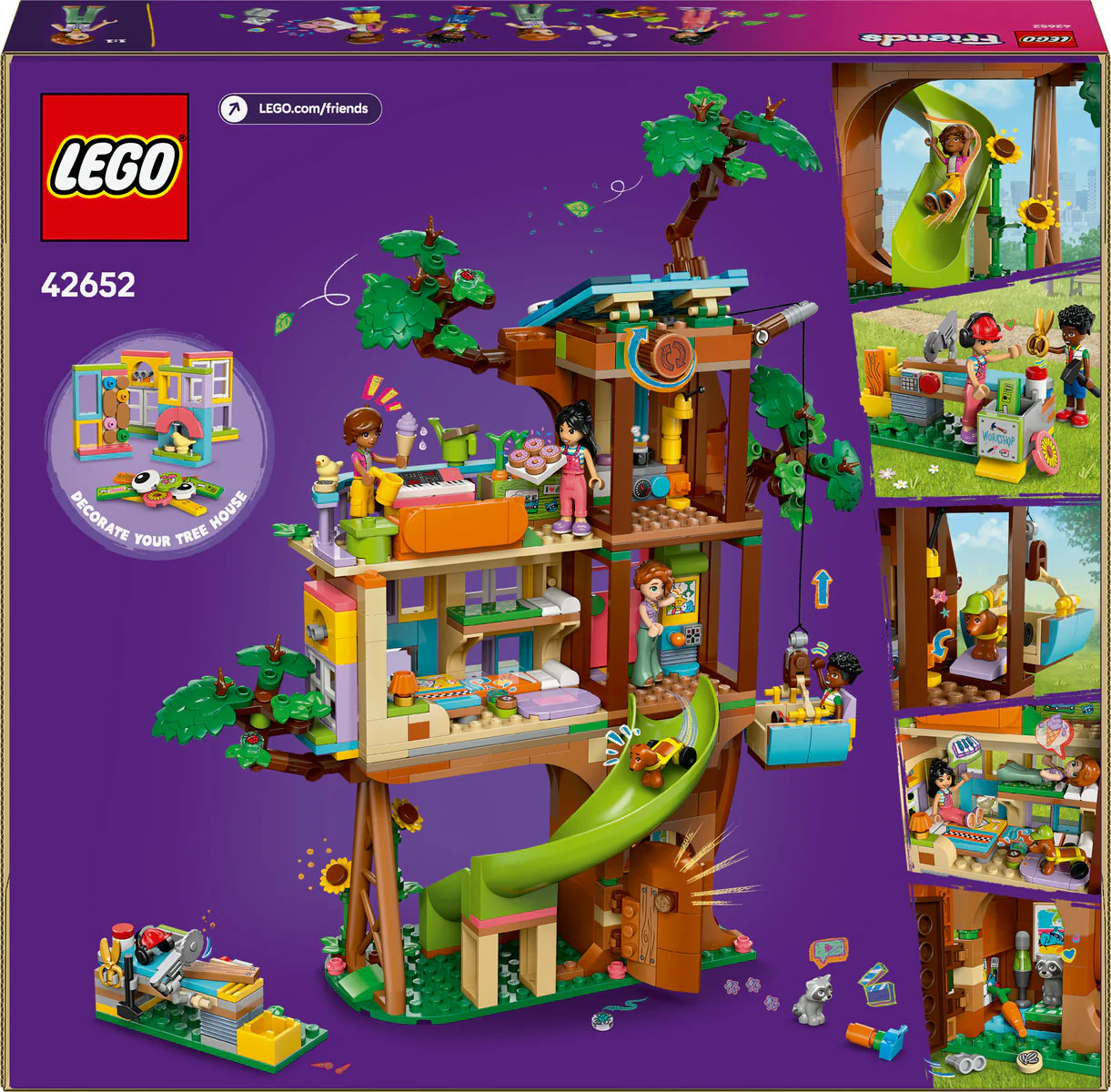 LEGO Friends Friendship Tree House Hangout 42652 - Image 3