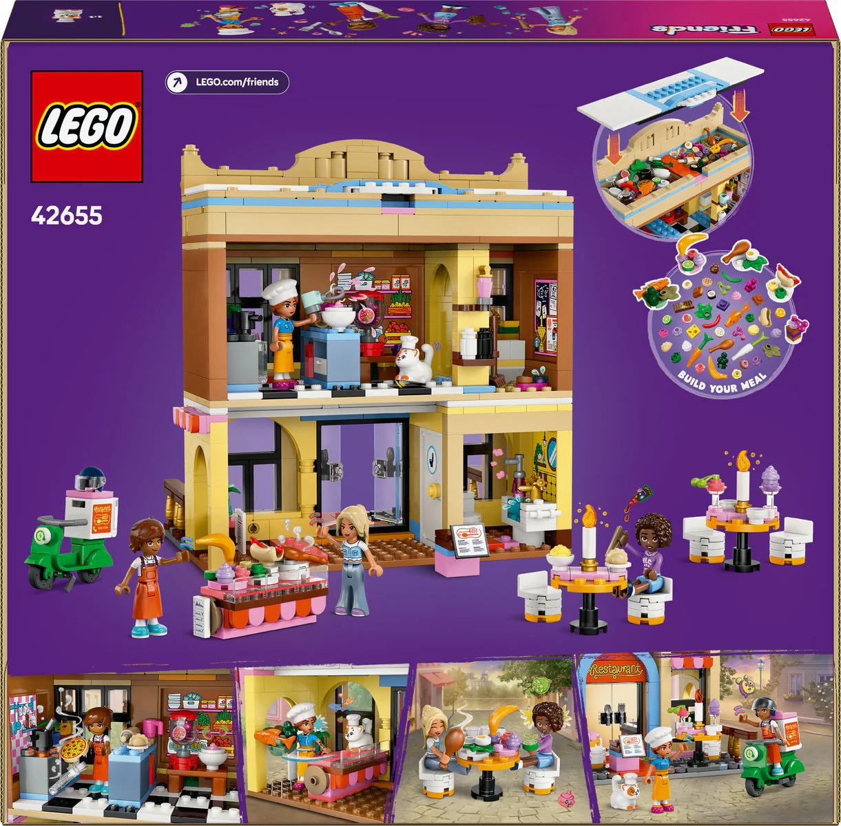LEGO Friends Restaurant and Cooking School 42655 - Image 3