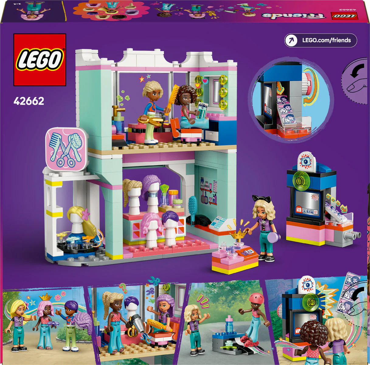 LEGO Friends Hair Salon and Accessories Shop 42662 - Image 3