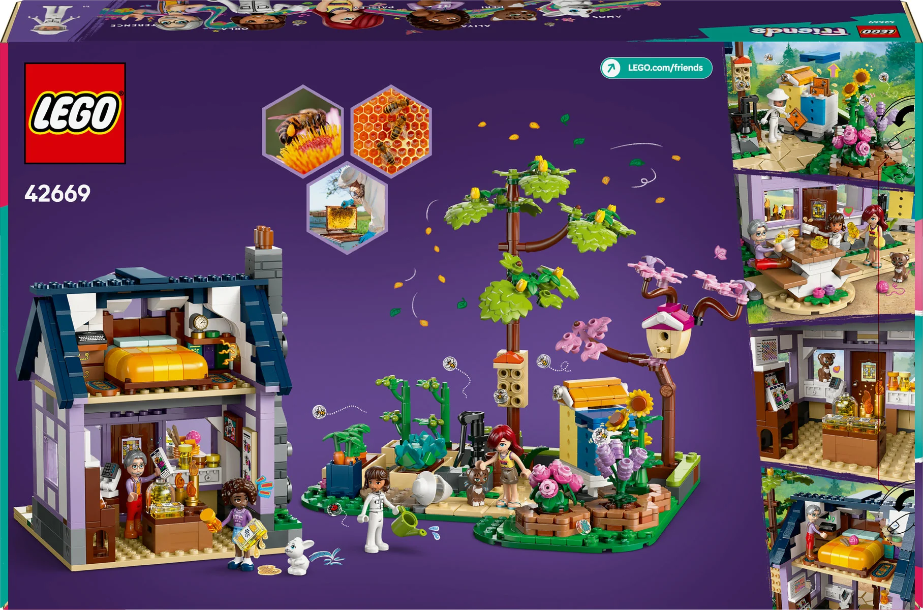 LEGO Friends Beekeepers’ House and Flower Garden 42669 - Image 3