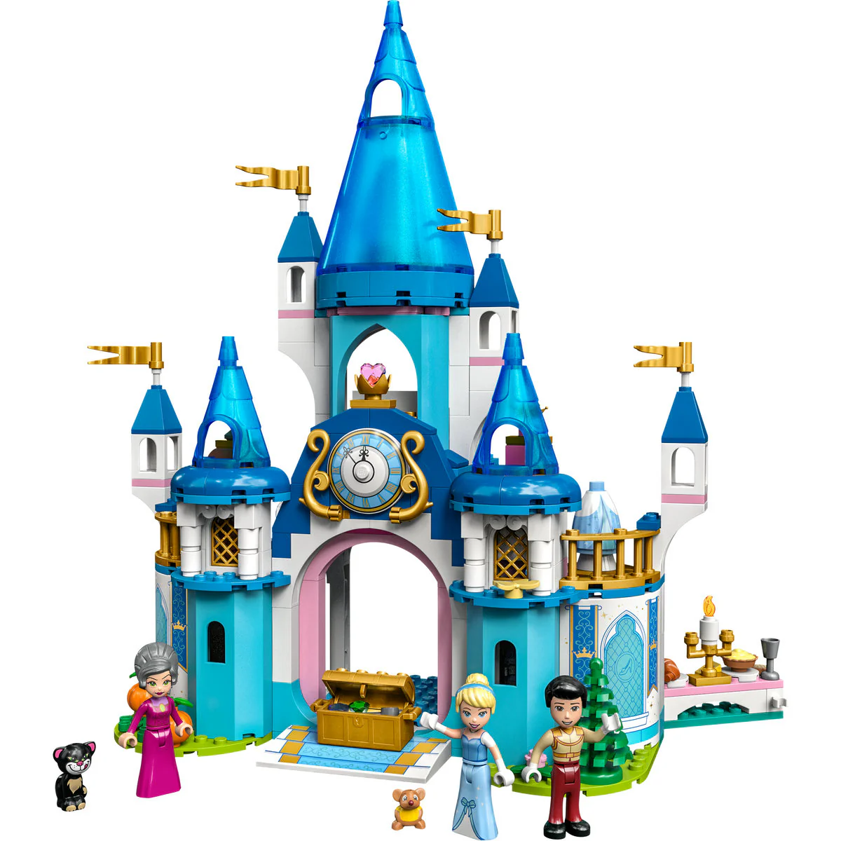 LEGO Disney Cinderella and Prince Charming's Castle 43206 - Image 5