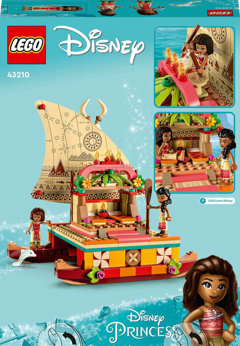 LEGODisney Princess Moana's Wayfinding Boat 43210 - Image 3