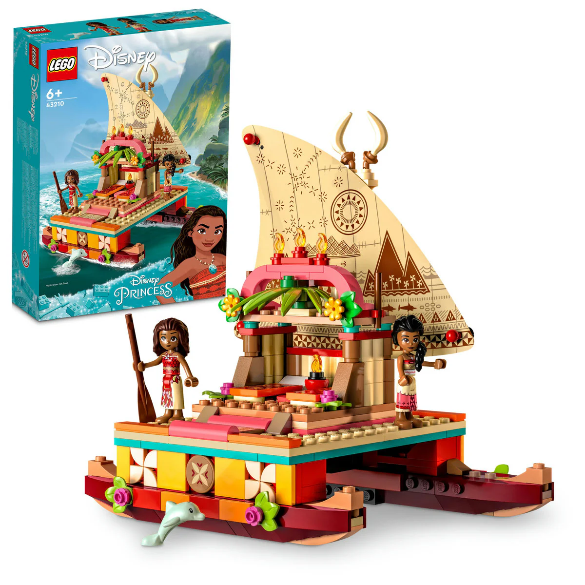 LEGODisney Princess Moana's Wayfinding Boat 43210 - Image 4