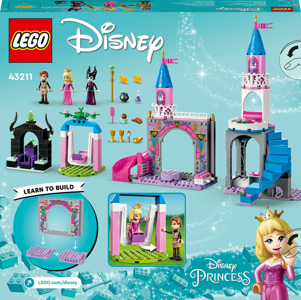 LEGO Disney Princess Aurora's Castle Set 43211 - Image 3