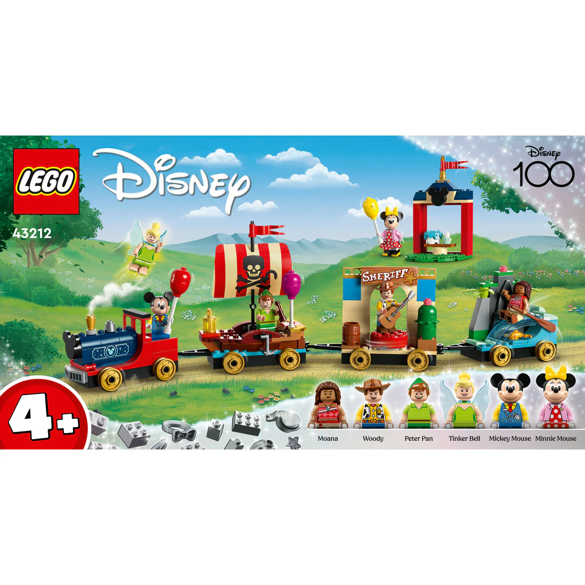 LEGO Disney: Disney Celebration Train 4+ Set 43212 - Image 2