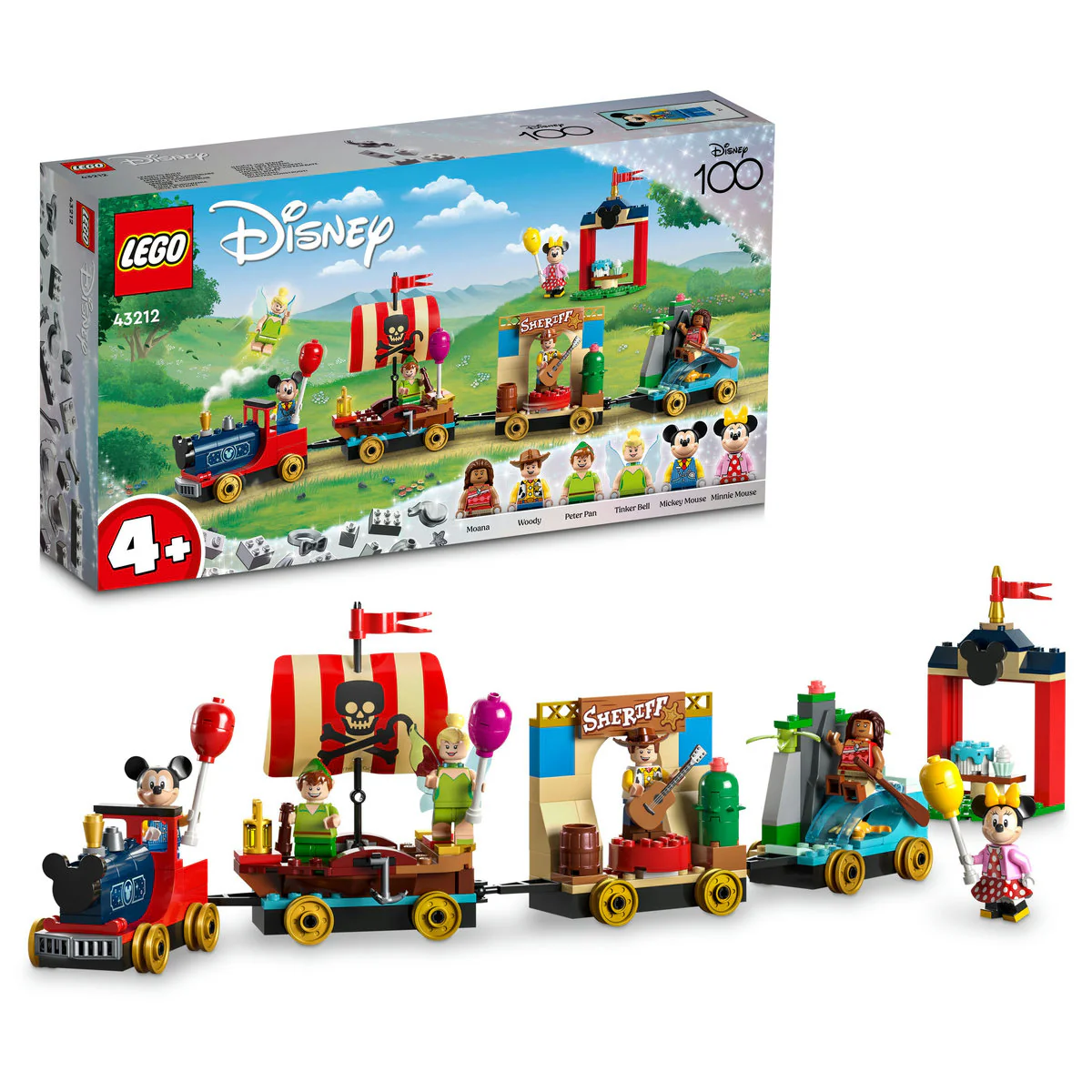 LEGO Disney: Disney Celebration Train 4+ Set 43212 - Image 4