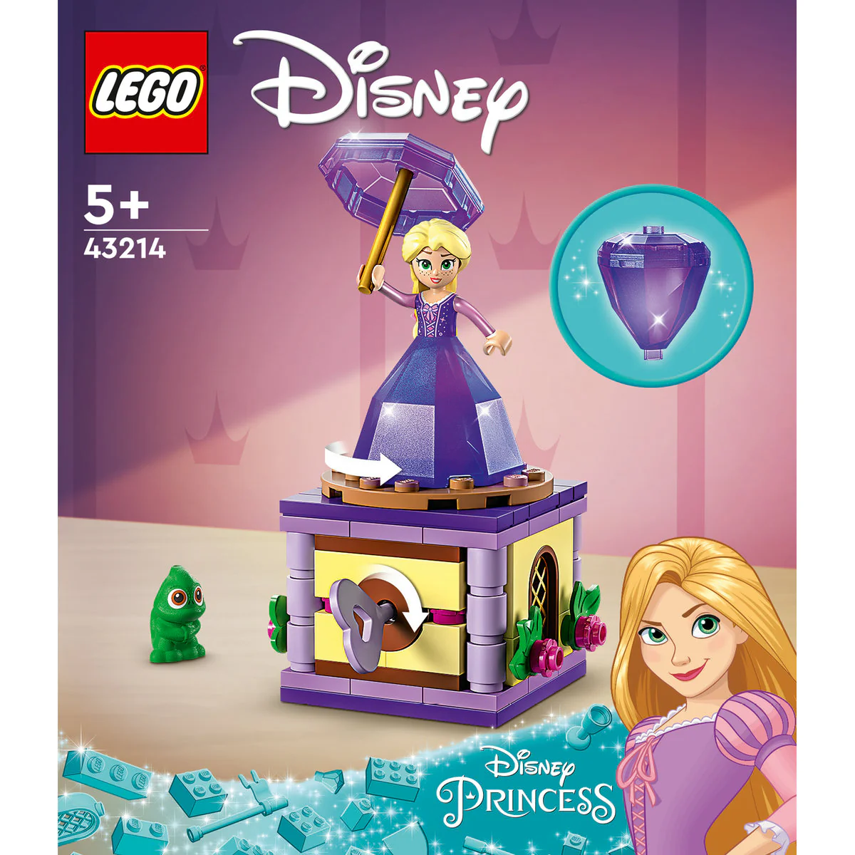 LEGO Disney Princess Twirling Rapunzel Set 43214 - Image 2