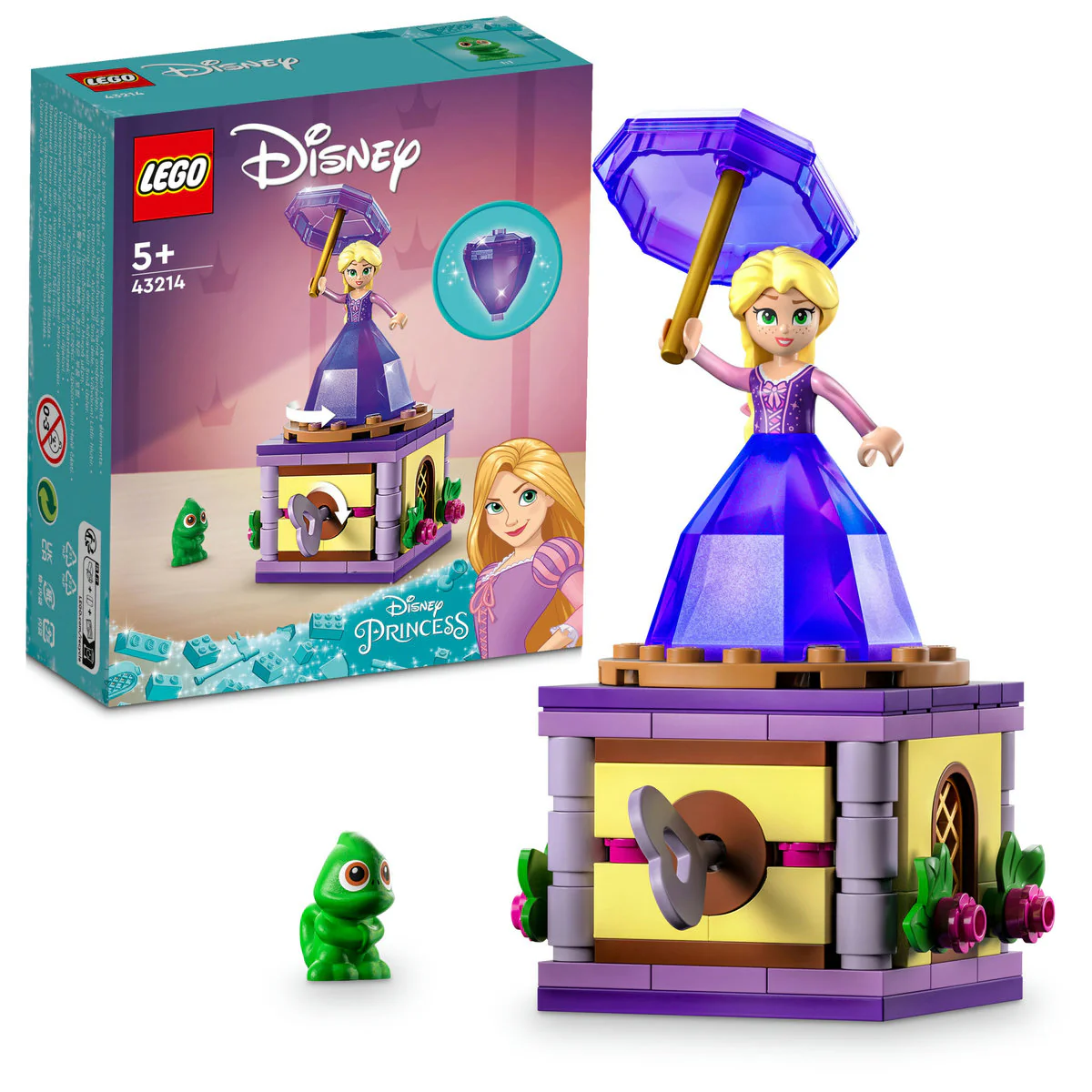 LEGO Disney Princess Twirling Rapunzel Set 43214 - Image 4