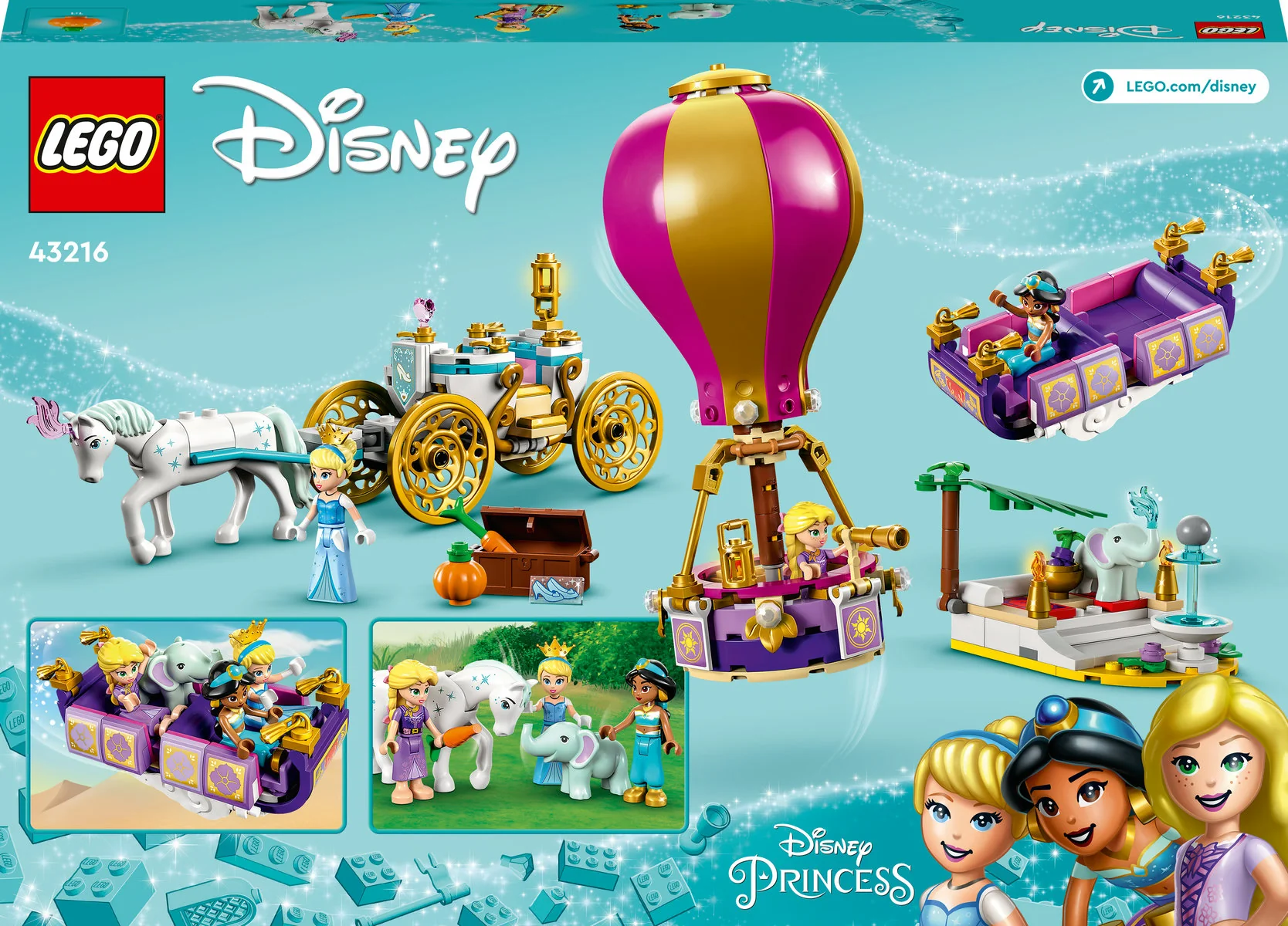LEGO Disney Princess Enchanted Journey Playset 43216 - Image 3