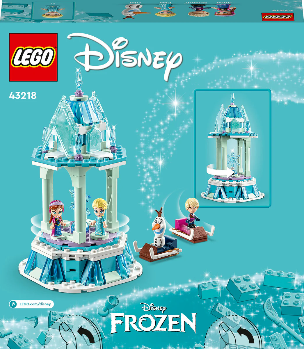 LEGO Disney Frozen Anna & Elsa Merry-Go-Round 43218 - Image 3