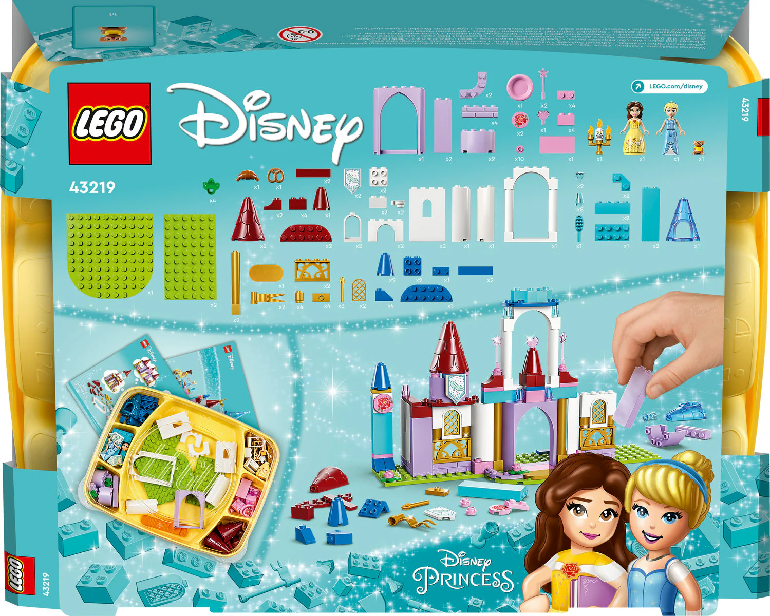 LEGO Disney Princess Creative Castles Set 43219 - Image 3