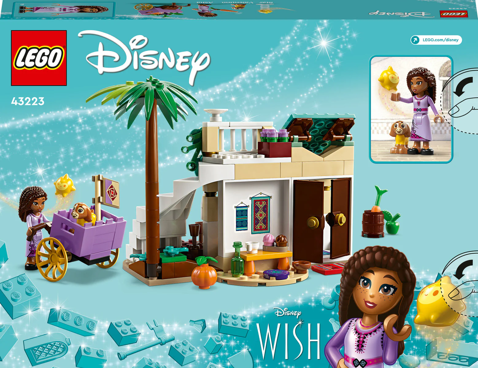 LEGO Disney Wish Asha in the City of Rosas Set 43223 - Image 3