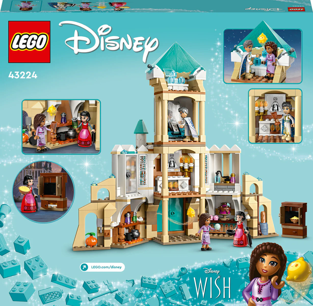 LEGO Disney Wish King Magnifico's Castle Set 43224 - Image 3