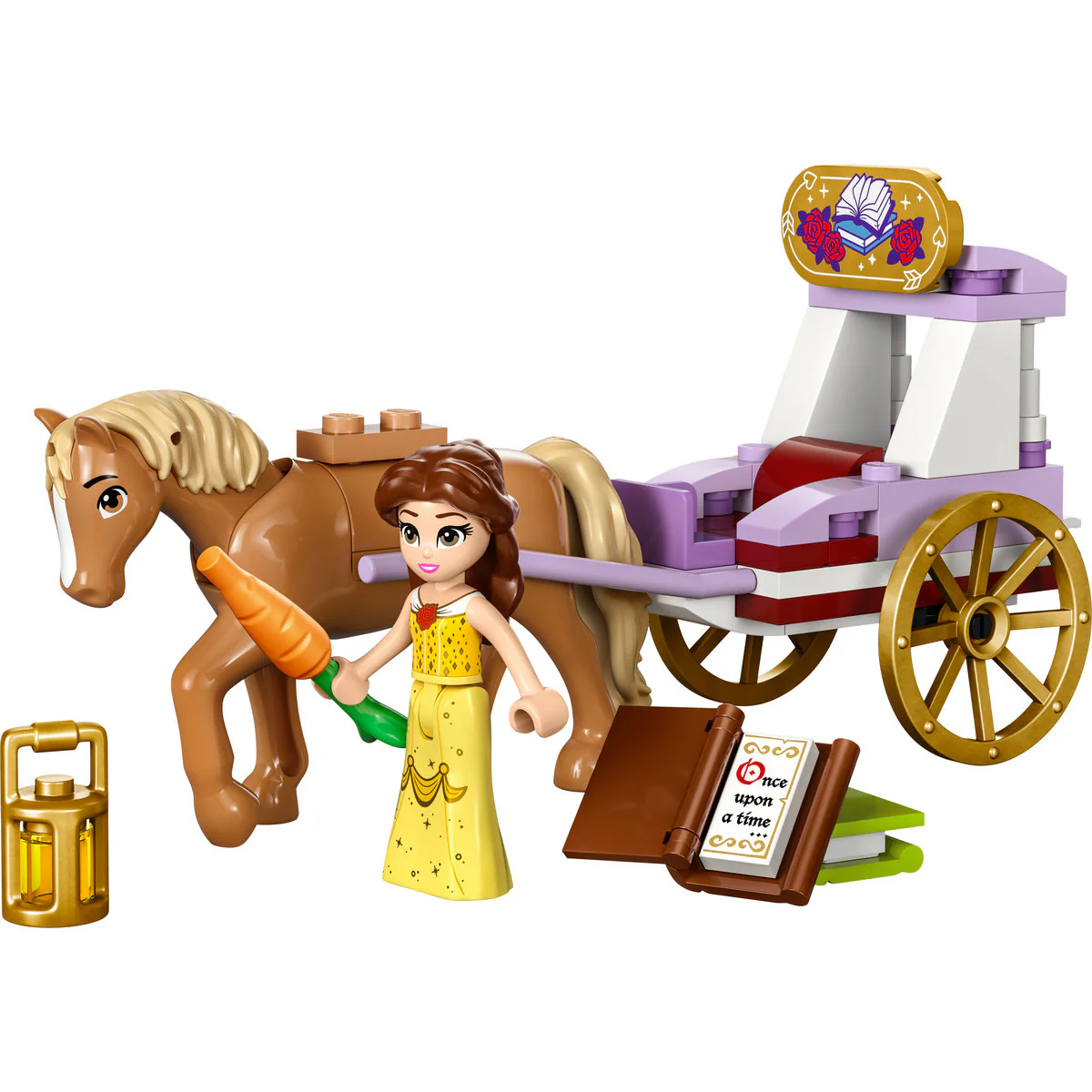 LEGO Disney Princess Belle’s Storytime Horse Carriage 43233 - Image 5