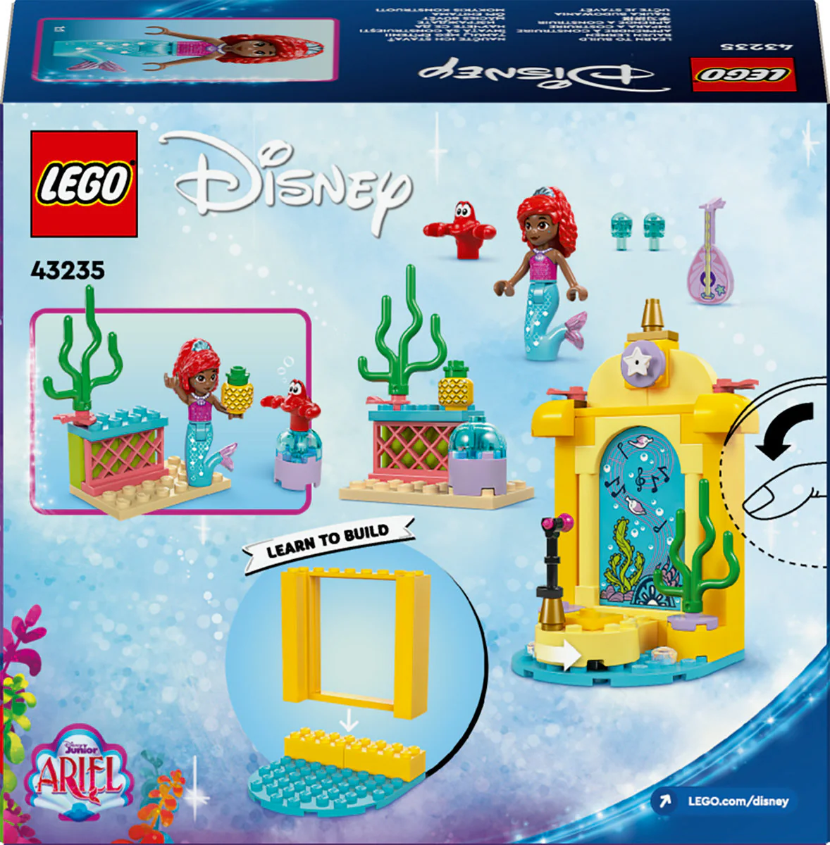 LEGO Disney Princess Ariel’s Music Stage Set 43235 - Image 3