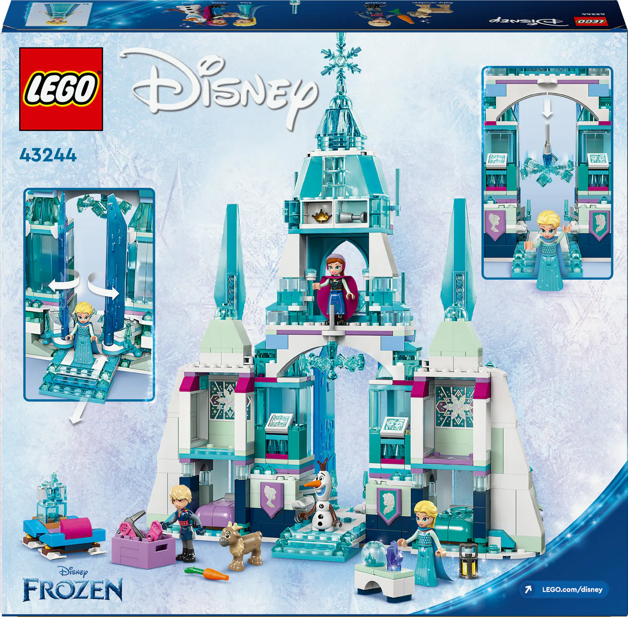 LEGO Disney Frozen Elsa’s Ice Palace Set 43244 - Image 3
