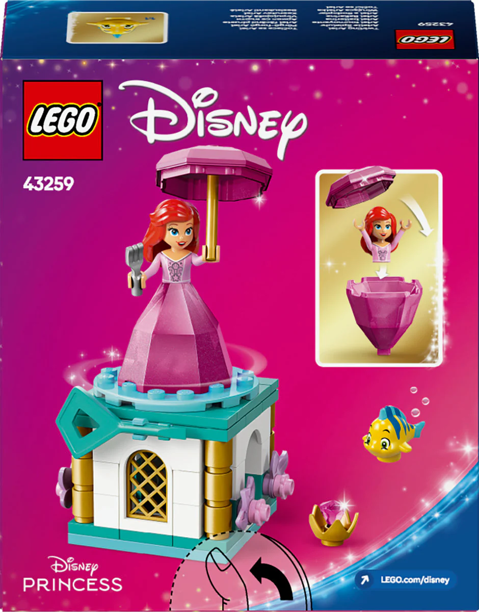 LEGO Disney Princess Twirling Ariel Set 43259 - Image 3