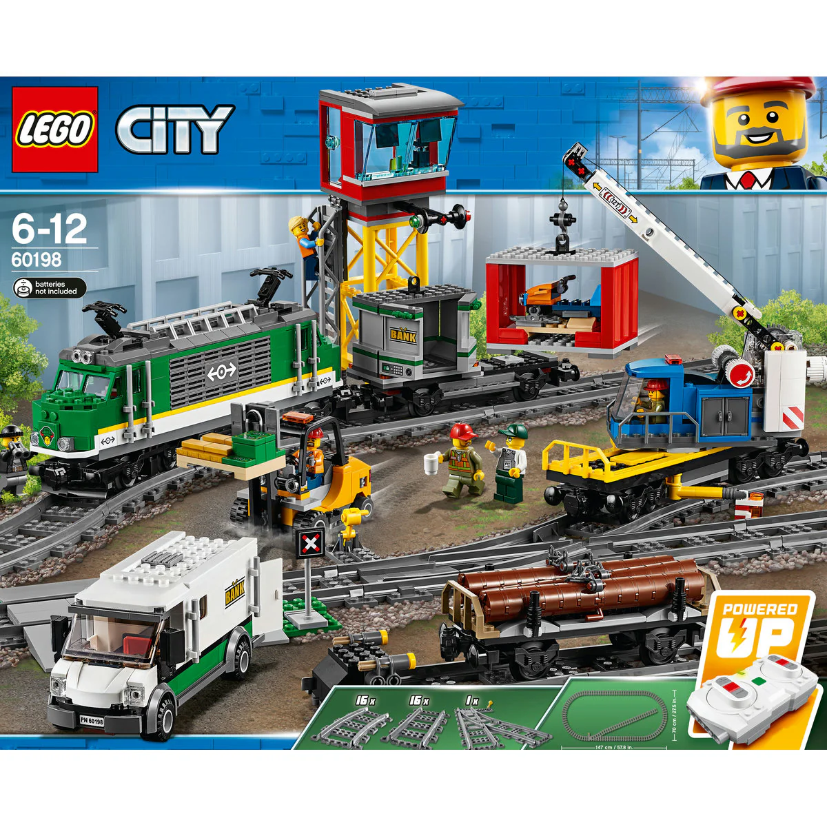 LEGO City Cargo Train 60198 - Image 2