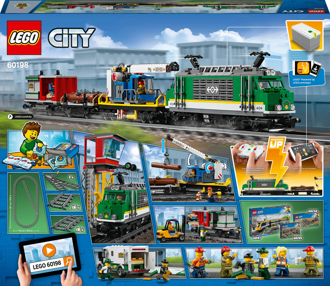 LEGO City Cargo Train 60198 - Image 3