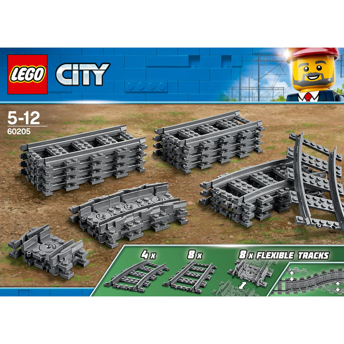 LEGO City Tracks 60205 - Image 2