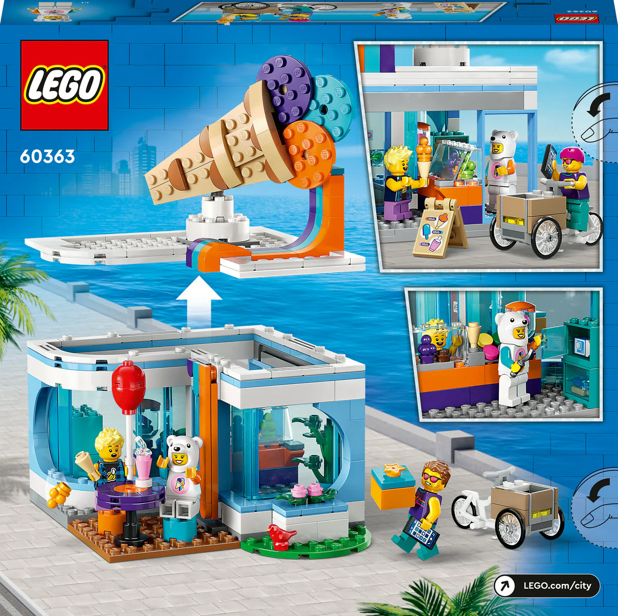 LEGO City Ice-Cream Shop 60363 - Image 2