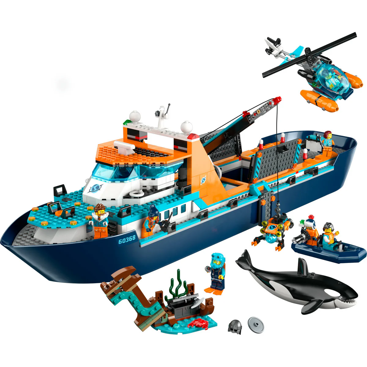 LEGO City Arctic Explorer Ship 60368 - Image 4