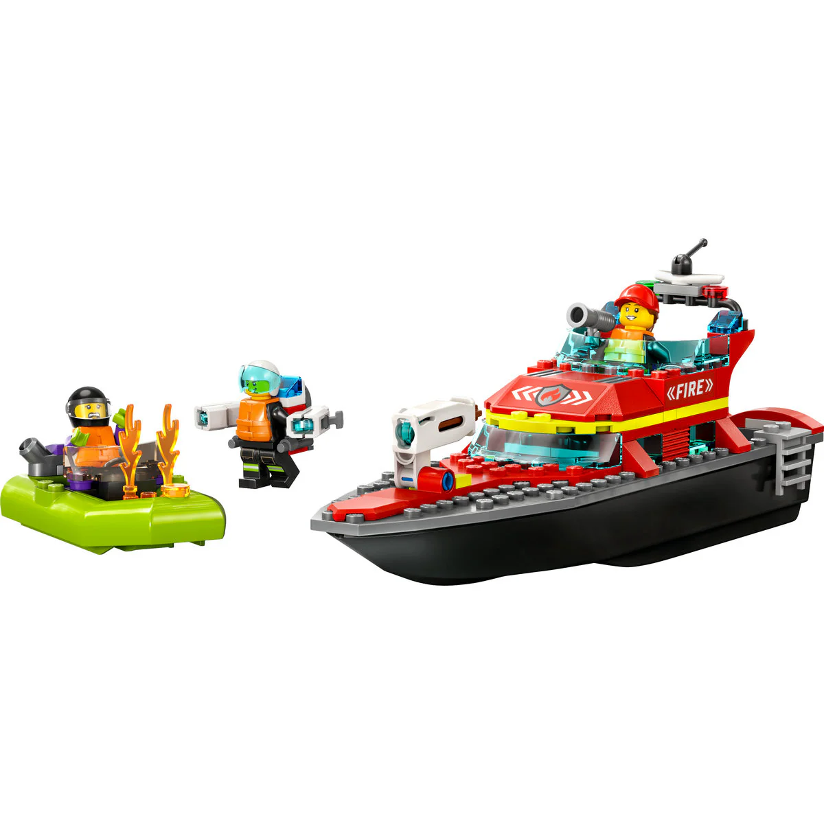LEGO City Fire Rescue Boat 60373 - Image 4