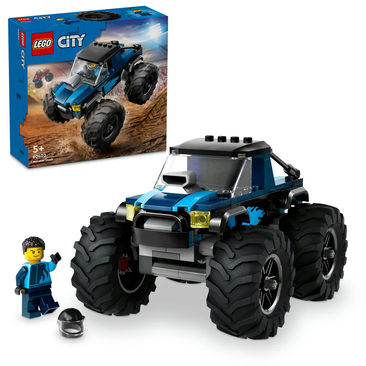 LEGO City Blue Monster Truck 60402 - Image 3