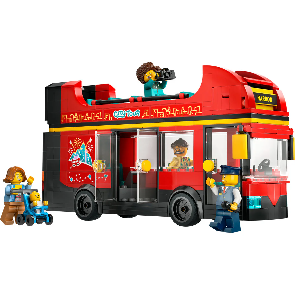LEGO City Red Double-Decker Sightseeing Bus 60407 - Image 5