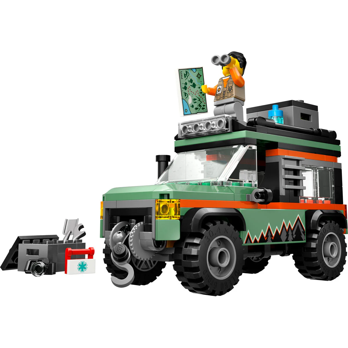 LEGO City Off-Road 4x4 Mountain Truck Toy 60447 - Image 2