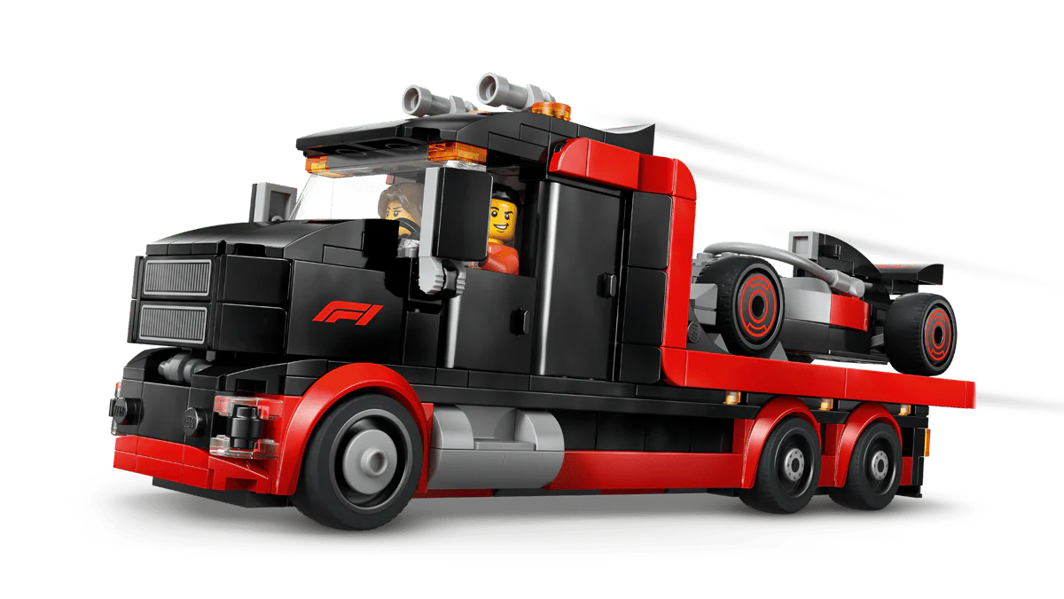 LEGO City F1 Display Truck with Audi F1 Race Car 60493 - Image 4