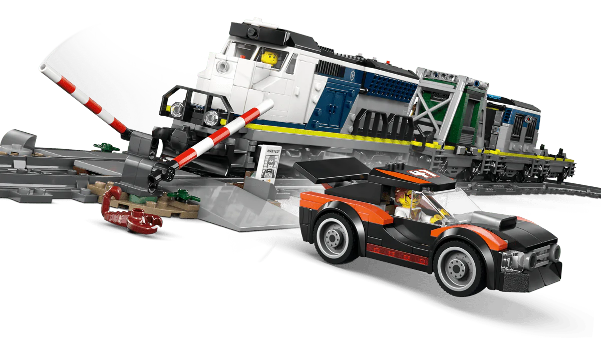 LEGO City Police Train Heist - Toy Train Set 60508 - Image 5