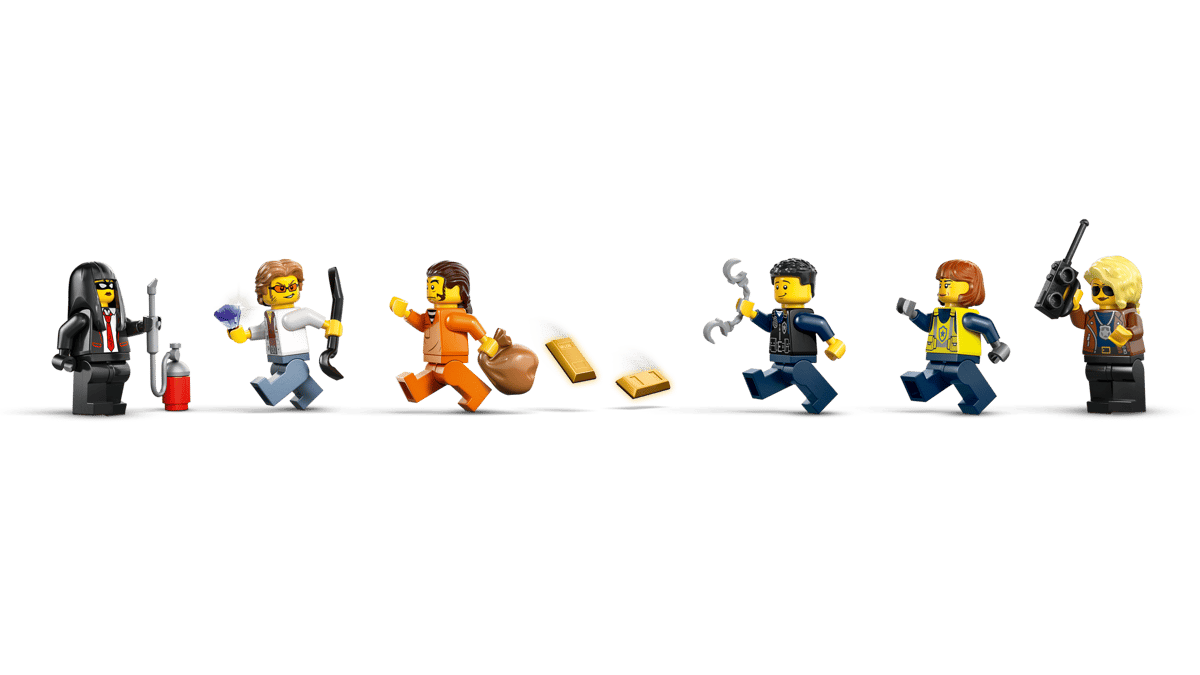 LEGO City Police Train Heist - Toy Train Set 60508 - Image 7