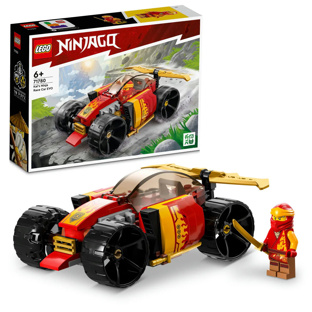 LEGO NINJAGO Kai’s Ninja Race Car EVO Toy Set 71780 - Image 4