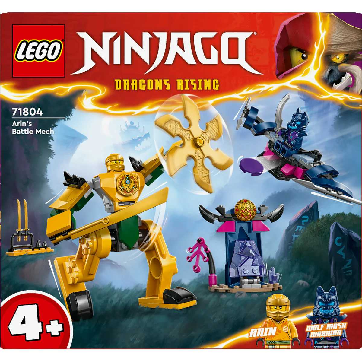 LEGO NINJAGO Arin’s Battle Mech Ninja Toy Set 71804 - Image 2