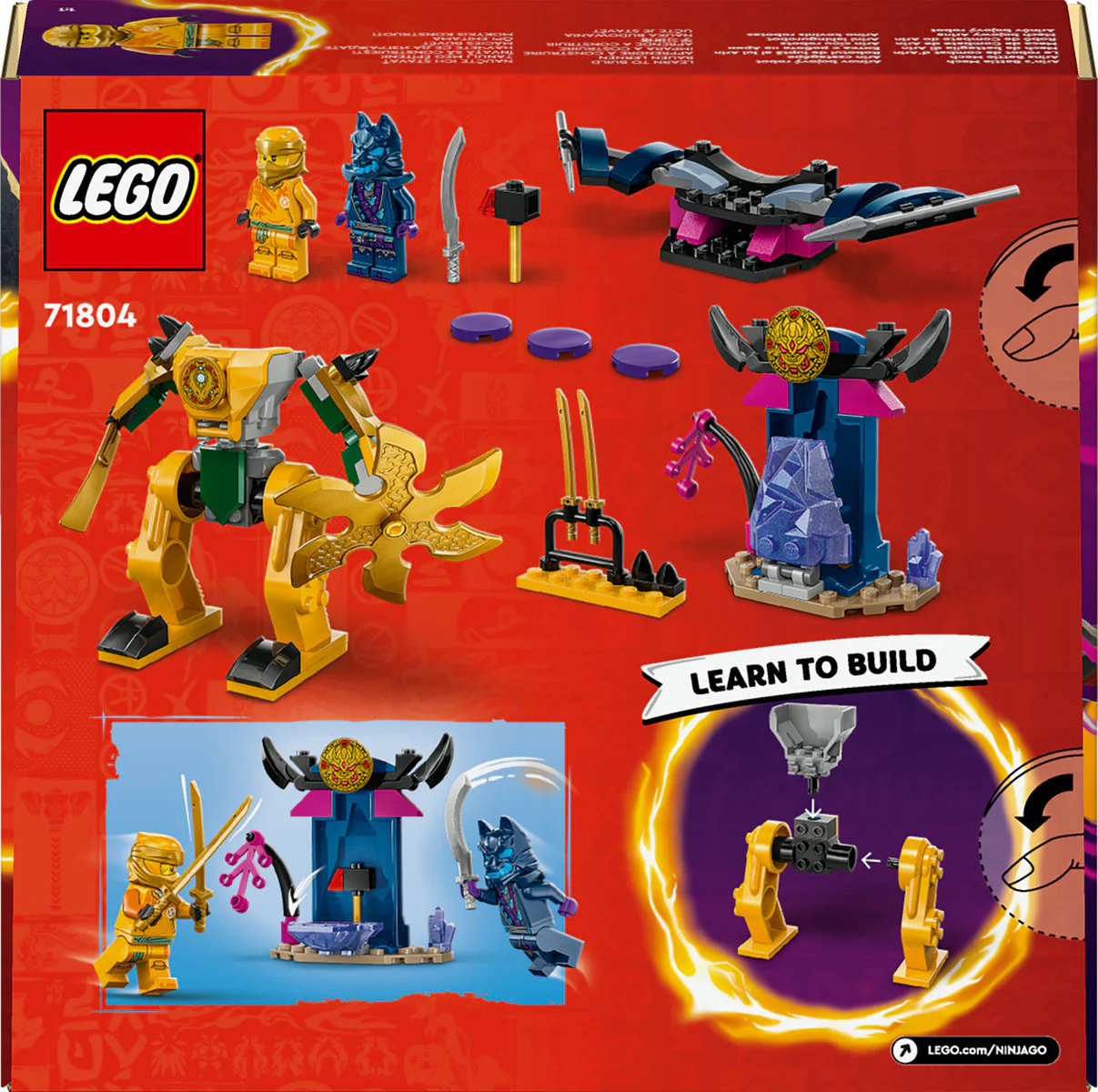 LEGO NINJAGO Arin’s Battle Mech Ninja Toy Set 71804 - Image 3
