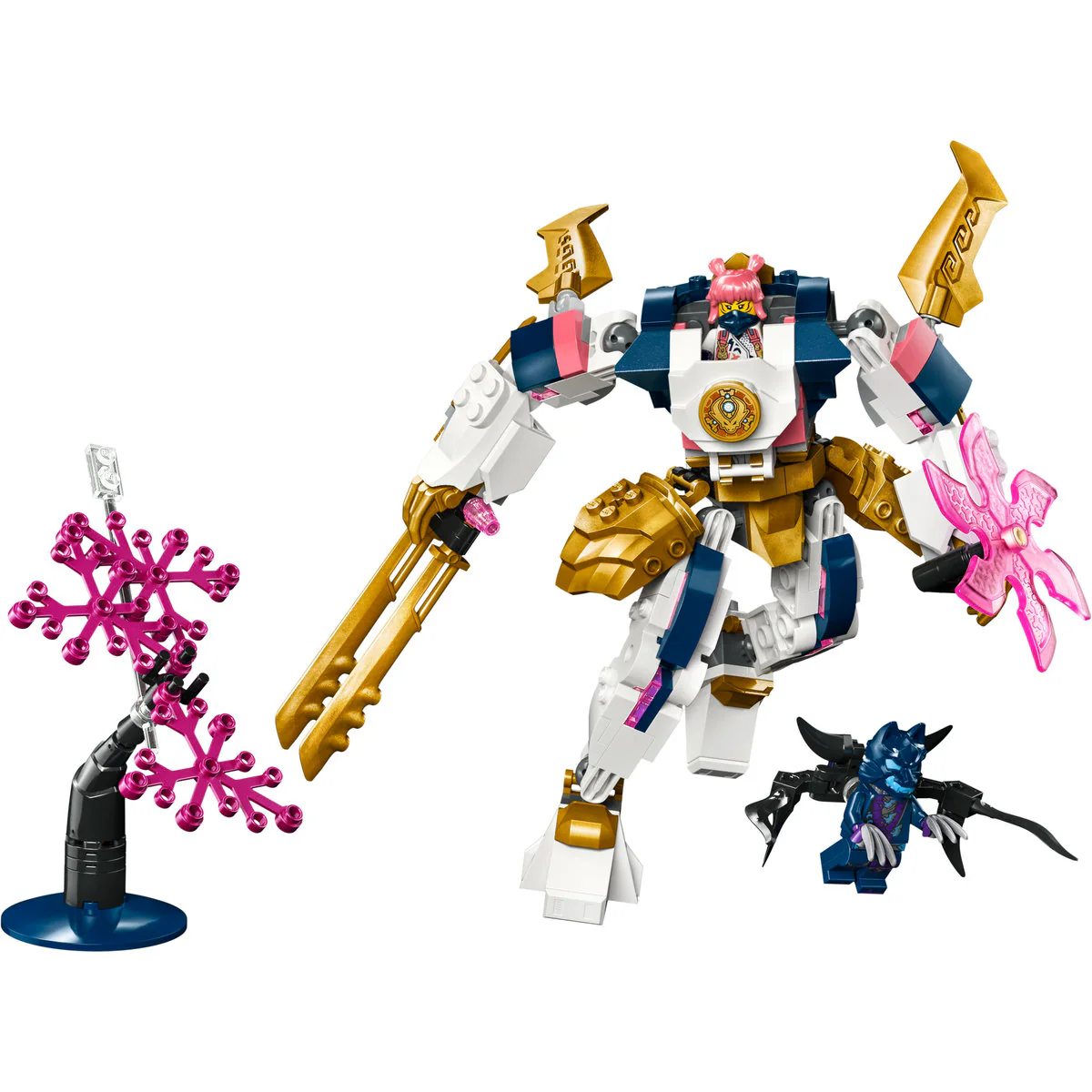 LEGO NINJAGO Sora’s Elemental Tech Mech Toy 71807 - Image 5