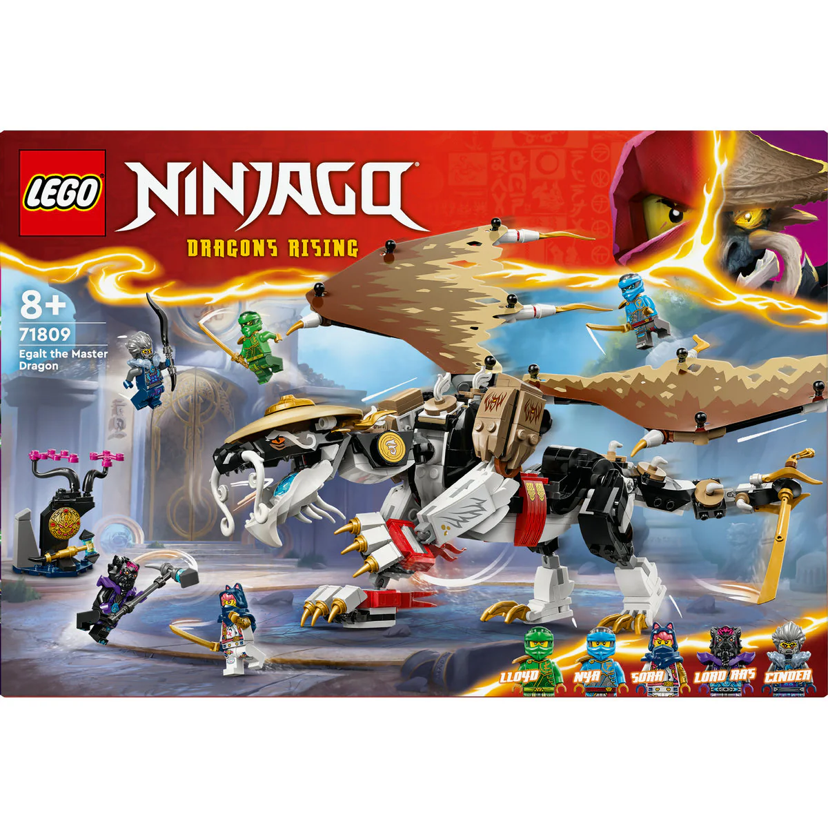LEGO NINJAGO Egalt the Master Dragon Ninja Toy 71809 - Image 2