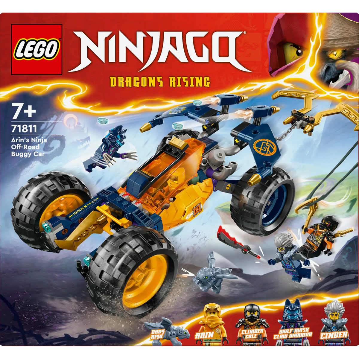LEGO NINJAGO Arin’s Ninja Off-Road Buggy Car 71811 - Image 2
