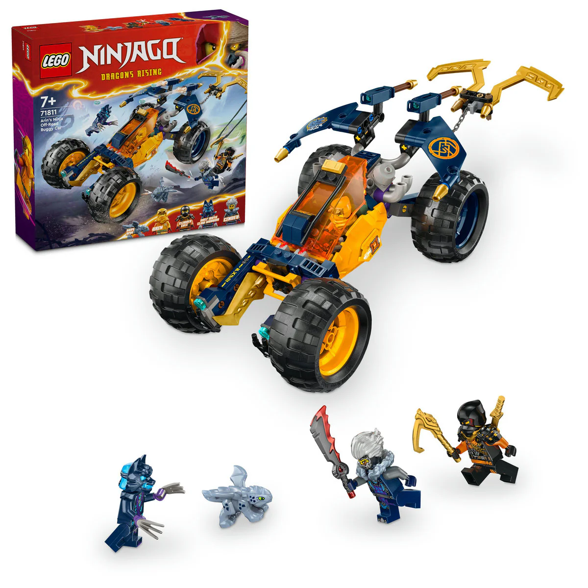 LEGO NINJAGO Arin’s Ninja Off-Road Buggy Car 71811 - Image 4