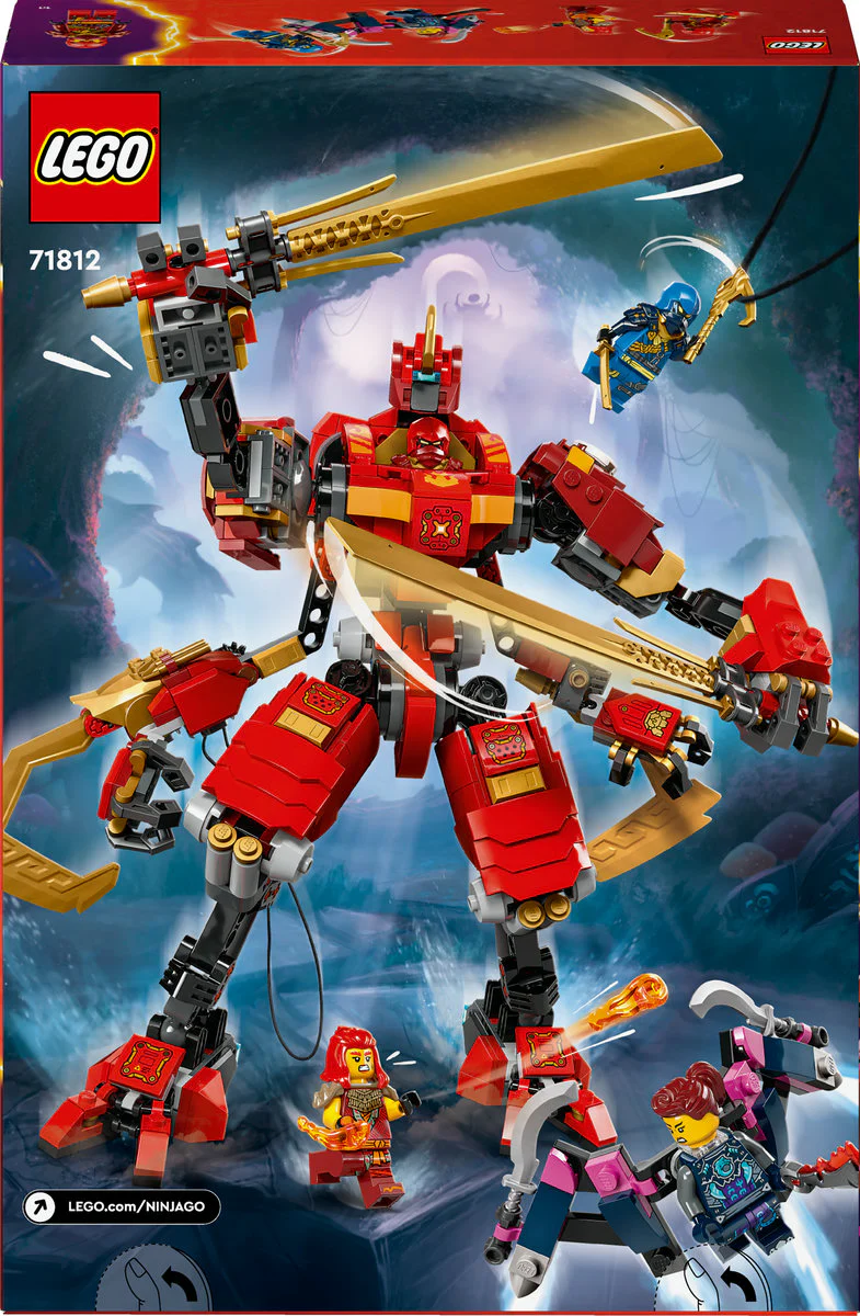 LEGO NINJAGO Kai’s Ninja Climber Mech Toy Set 71812 - Image 3