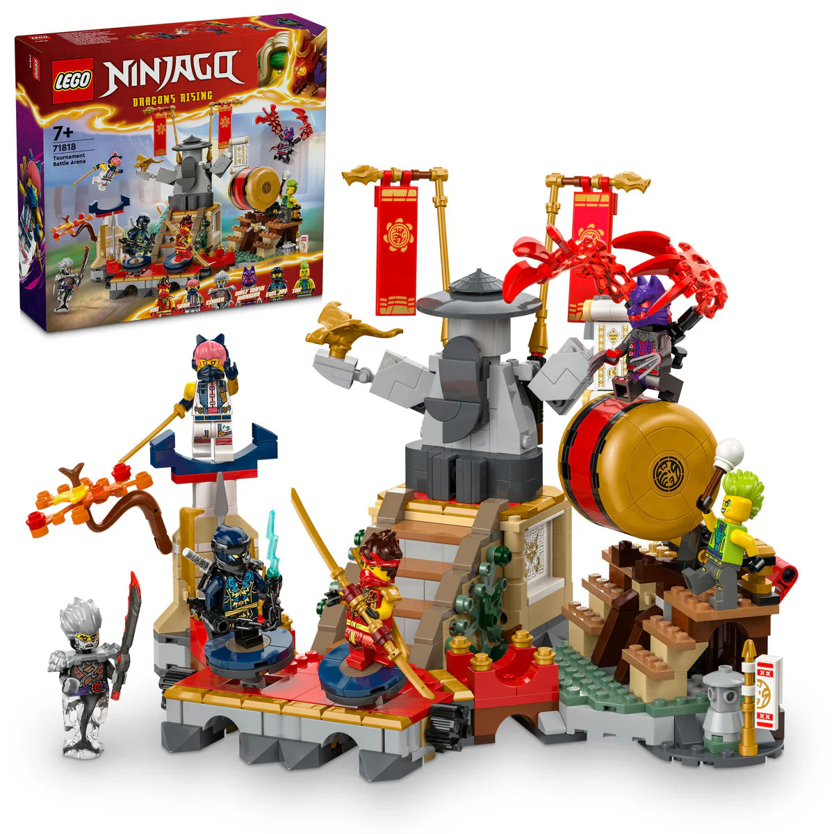 LEGO NINJAGO Tournament Battle Arena Toy Set 71818 - Image 4