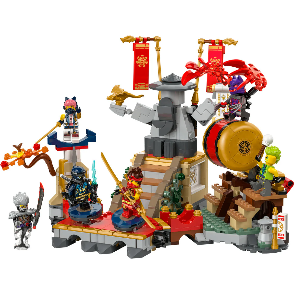 LEGO NINJAGO Tournament Battle Arena Toy Set 71818 - Image 5