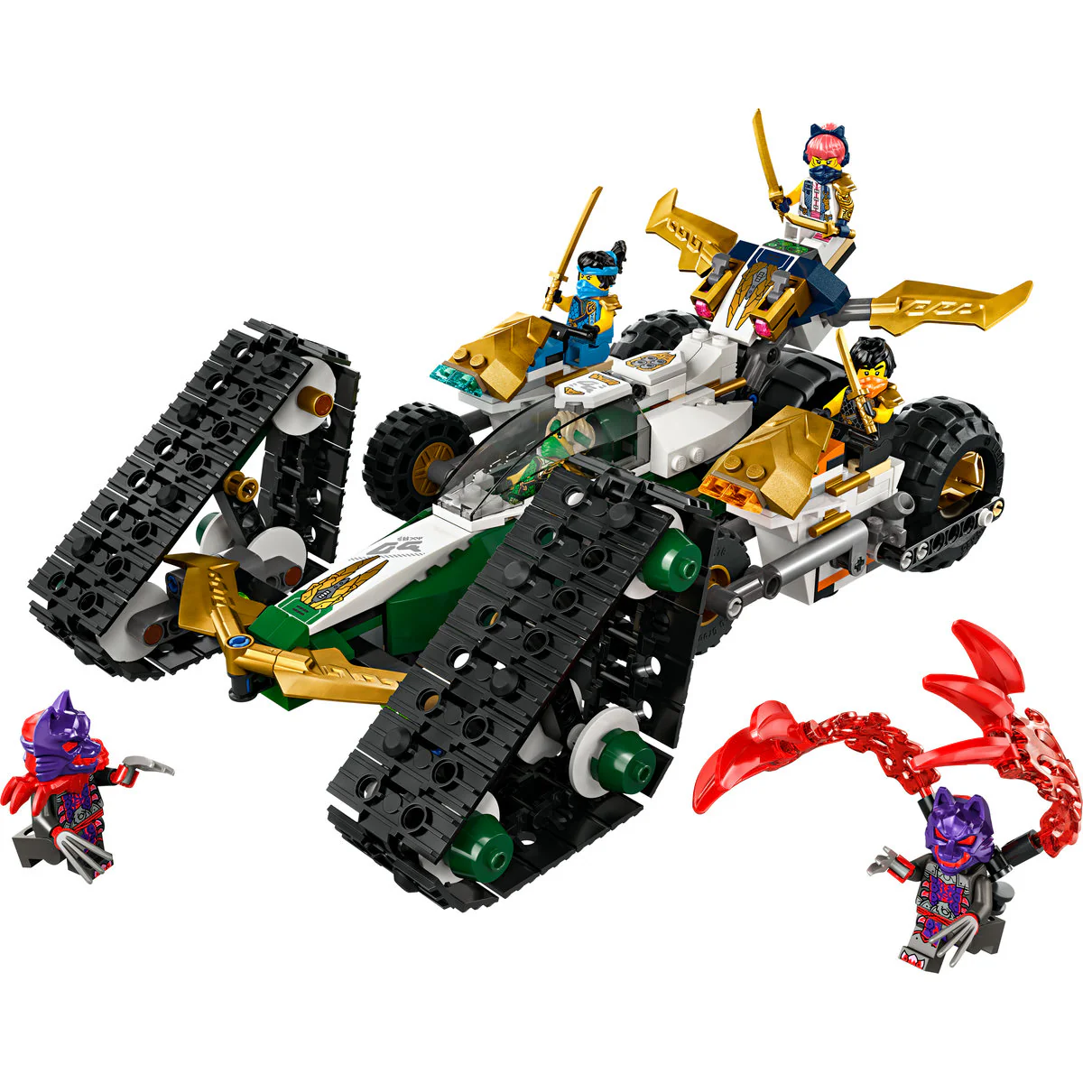 LEGO NINJAGO Ninja Team Combo Vehicle Toy Set 71820 - Image 5