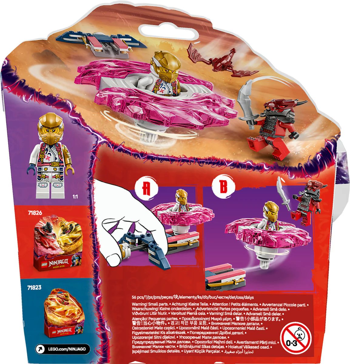 LEGO NINJAGO Sora’s Dragon Spinjitzu Spinner 71824 - Image 3