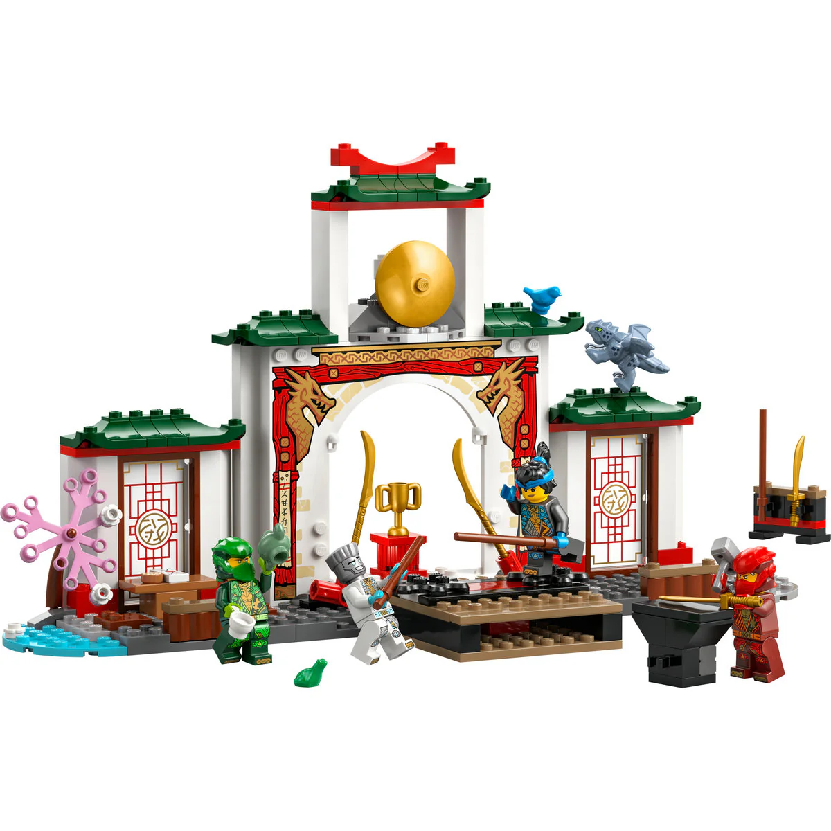 LEGO NINJAGO Ninja Spinjitzu Temple Ninja Toy 71831 - Image 2