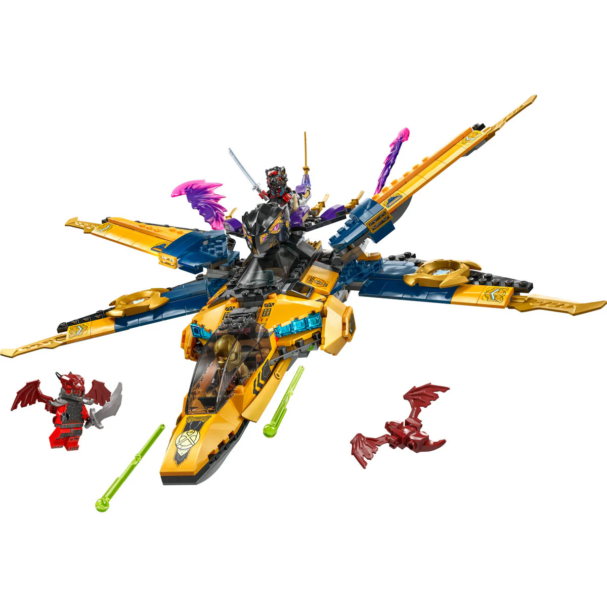 LEGO NINJAGO Ras and Arin’s Super Storm Jet 71833 - Image 2