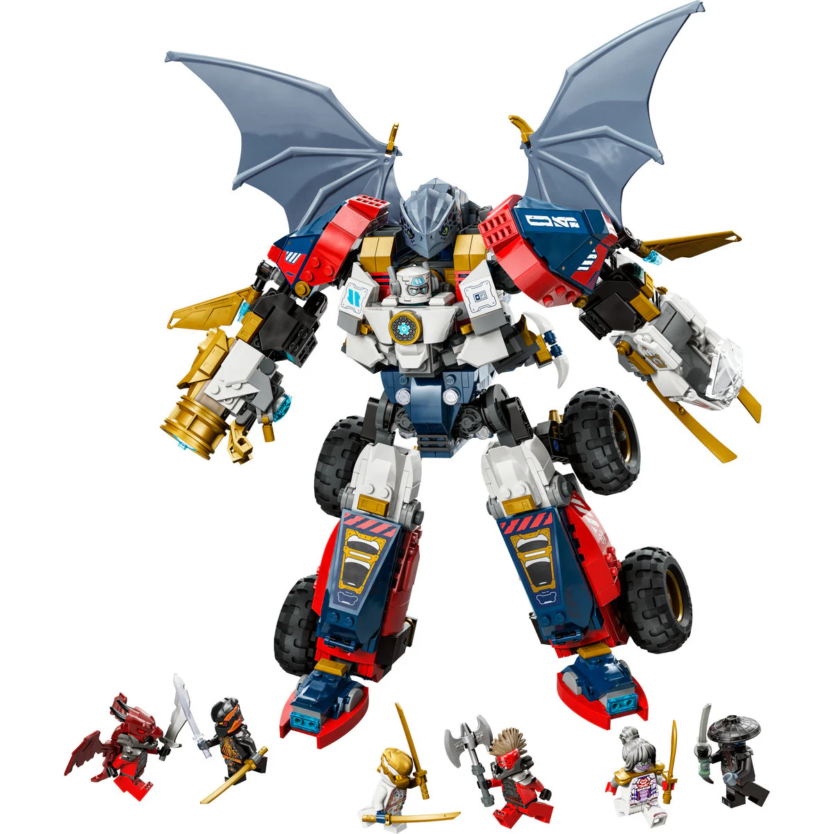 LEGO NINJAGO 4in1 Zane’s Ultra Combiner Mech 71834 - Image 2