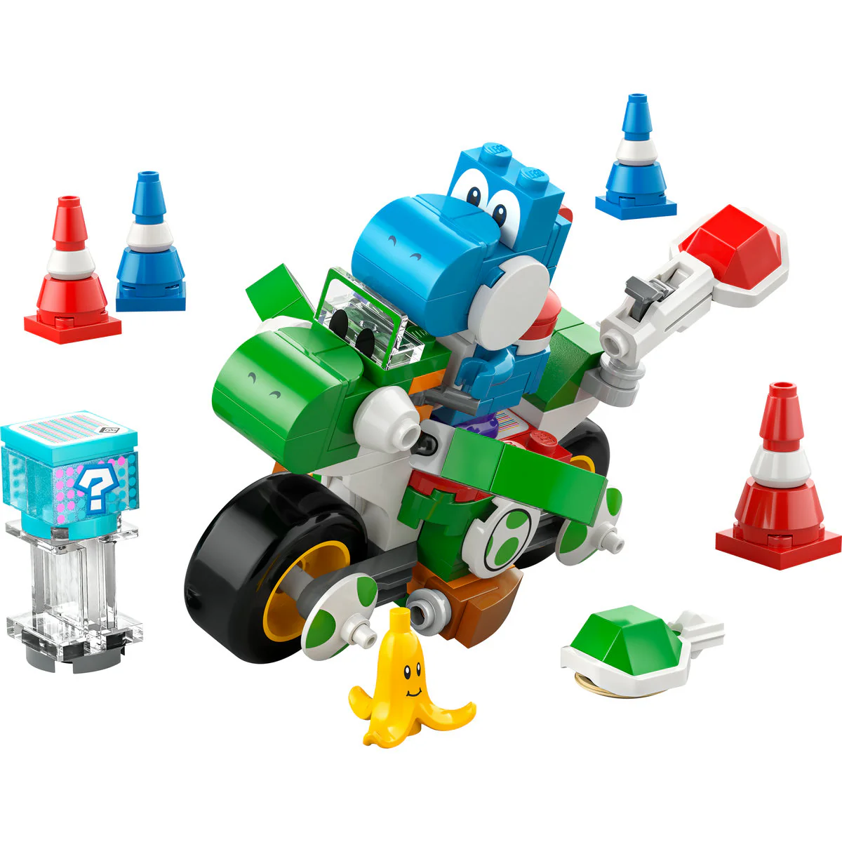 LEGO Super Mario Mario Kart – Yoshi Bike Set 72031 - Image 2