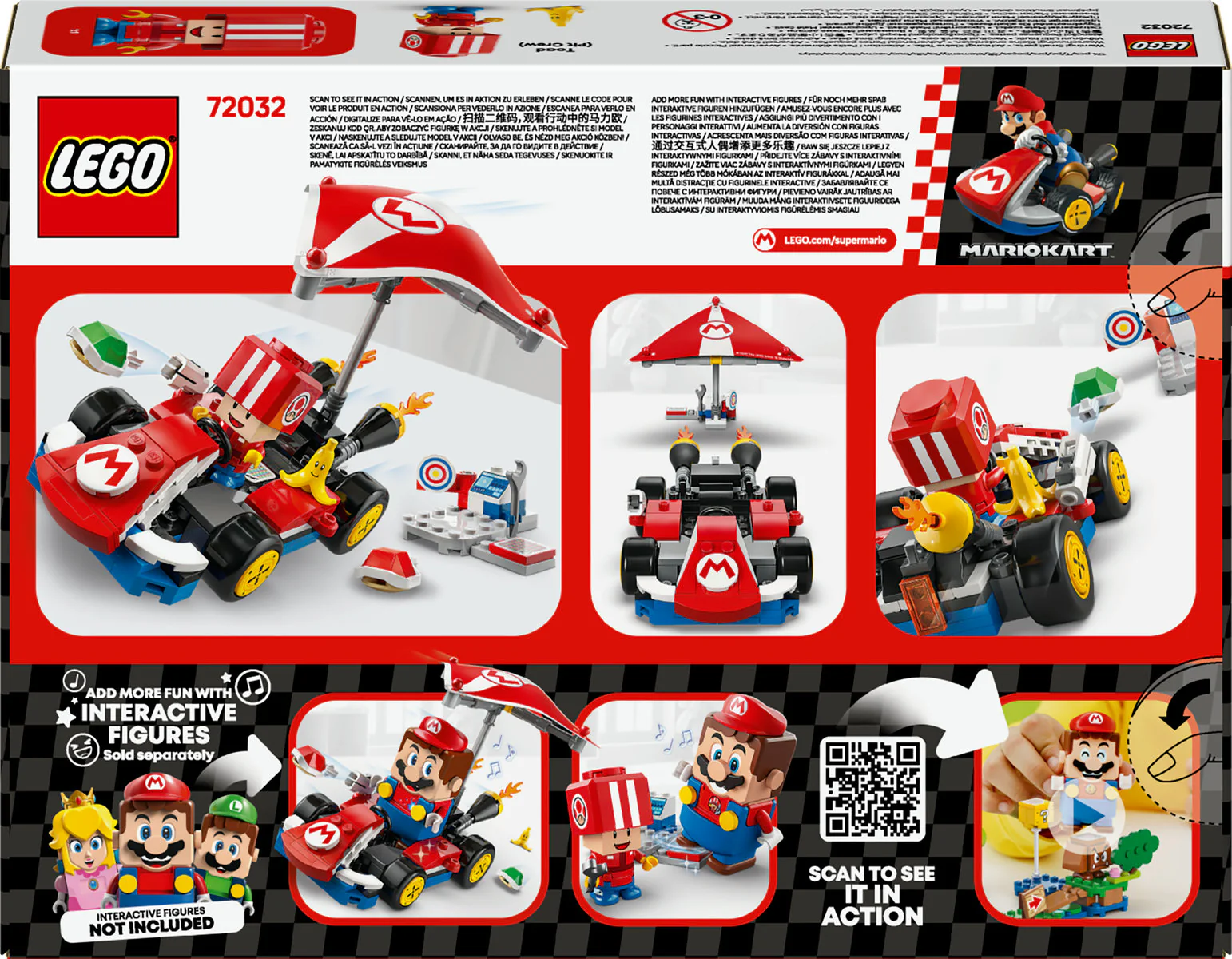 LEGO Super Mario Mario Kart – Standard Kart 72032 - Image 3